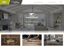 Tablet Screenshot of dm-flooring.com